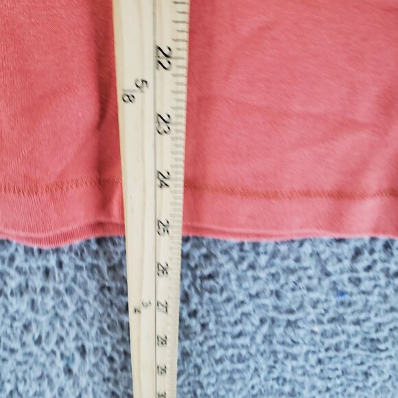 Carolyn Taylor Top Womens Large Orange Sleeveless Mock Neck Cotton Casual *NWT* - Picture 6 of 9